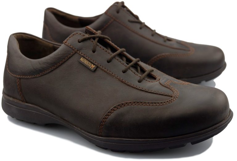 Mephisto FIRMIN donker bruin lederen veterschoen voor heren